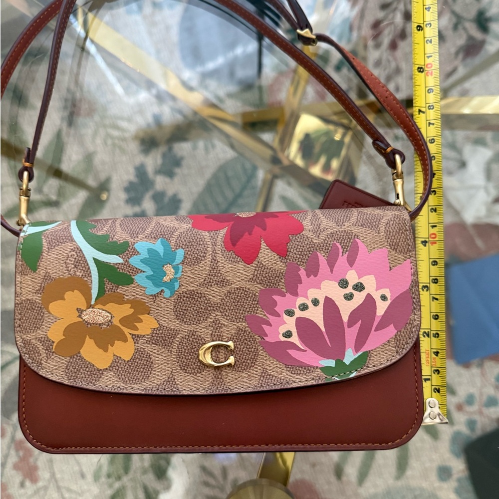 Coach Hayden Floral Crossbody Bag - Picture 2 of 8
